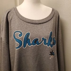 Touch  NHL San Jose Sharks Sparkle Sweater 2XL